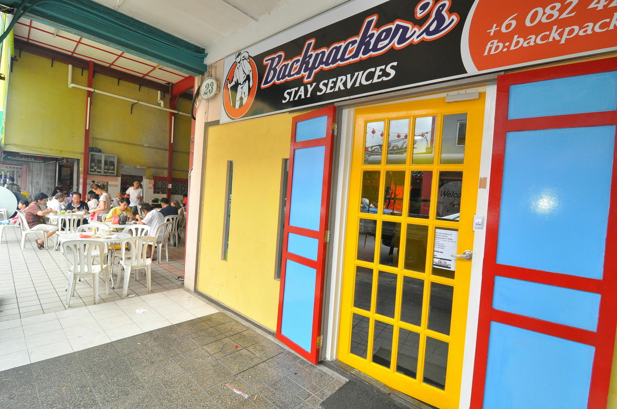 Spot On 89886 Backpacker'S Stay Services Kuching Luaran gambar